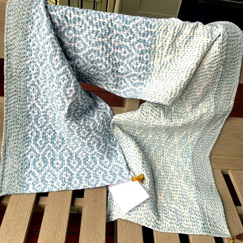 New🌟Upcycled Heritage Table Runner